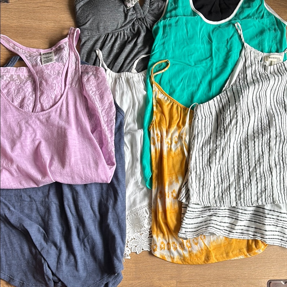 Women's Multicolor Tank Tops Collection